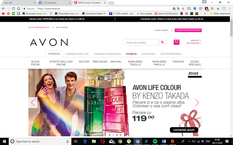 Avon Romania si Oriflame